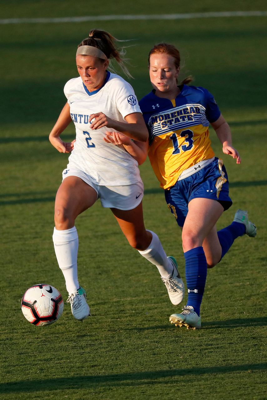 Foster Ignoffo.

The Kentucky women's soccer team beat Morehead State 2-1.

Photo by Chet White | UK Athletics