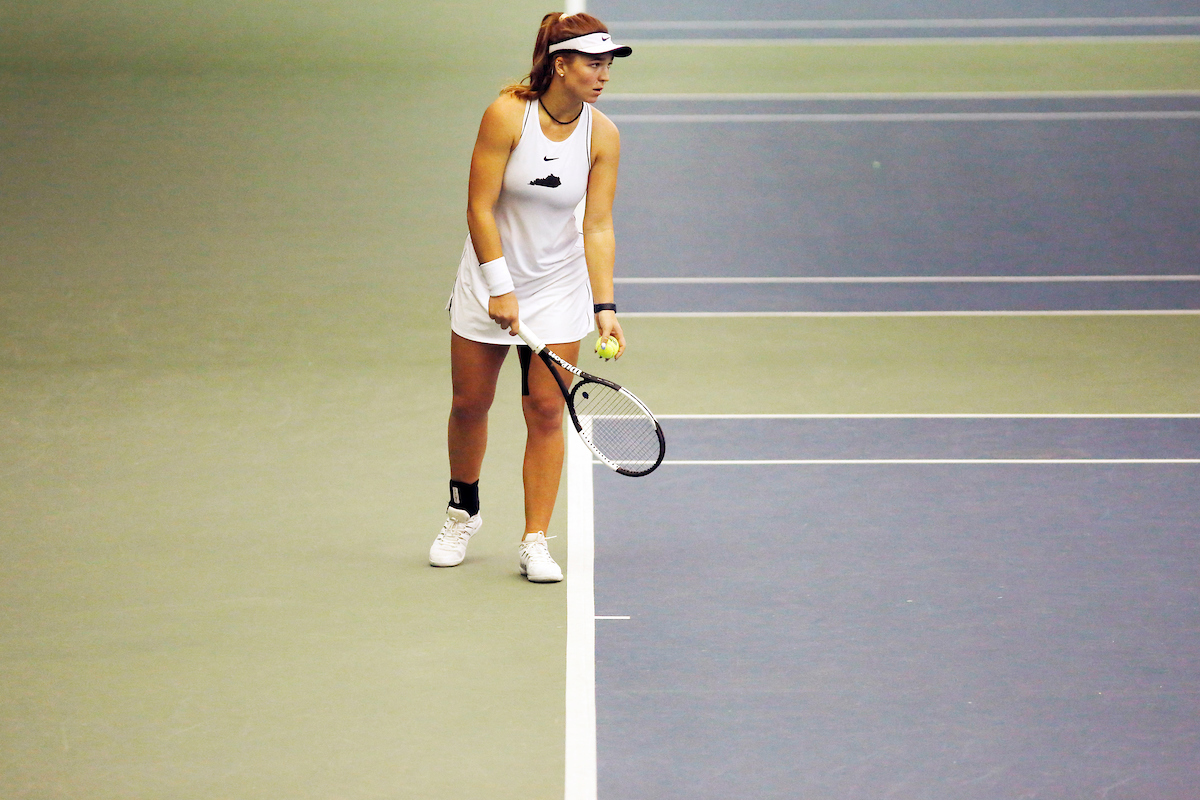 Kentucky women's tennis hosts Miami University (OH).

Photo by Quinn Foster | UK Athletics