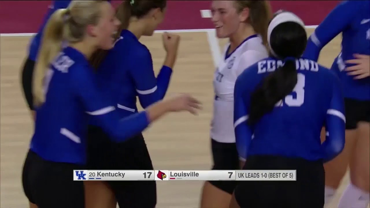 VB: Kentucky 3, Louisville 0