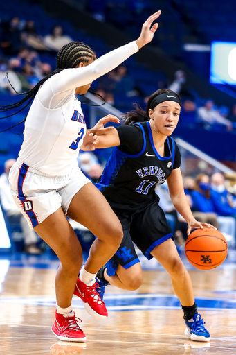 Jada Walker.

Kentucky loses to DePaul 94-85.

Photo by Eddie Justice | UK Athletics