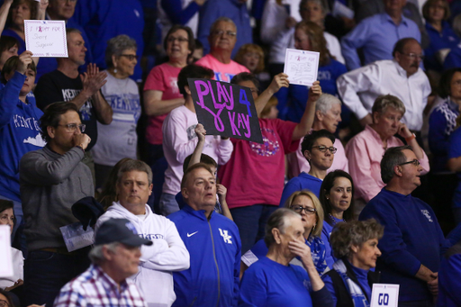 Fans.

Kentucky falls to South Carolina 67-58.

Photo by Grace Bradley | UK Athletics