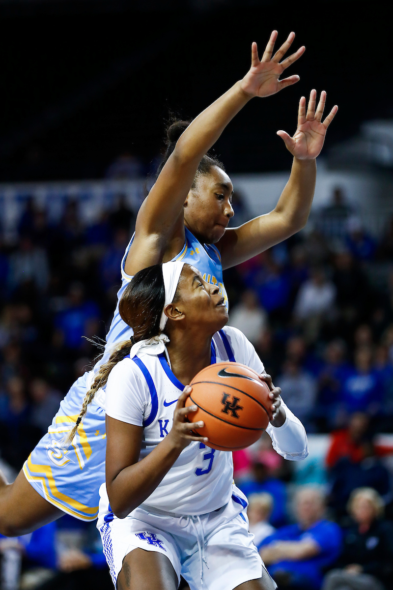 Keke McKinney

UK women's basketball beat Southern 91-41.

Photo by Chet White | UK Athletics