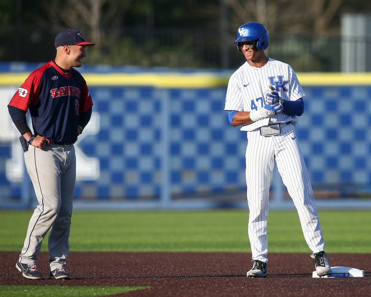 Ryan Ritter.

Kentucky defeats Dayton 12-1.

Photo by Grace Bradley | UK Athletics