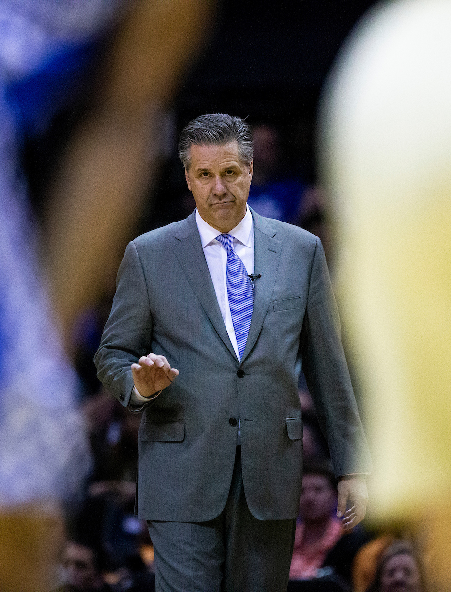 John Calipari.

Kentucky beat Vanderbilt 87-52 on Tuesday, January 29, 2019, at Memorial Gym in Nashville, TN.

Photo by Chet White| UK Athletics