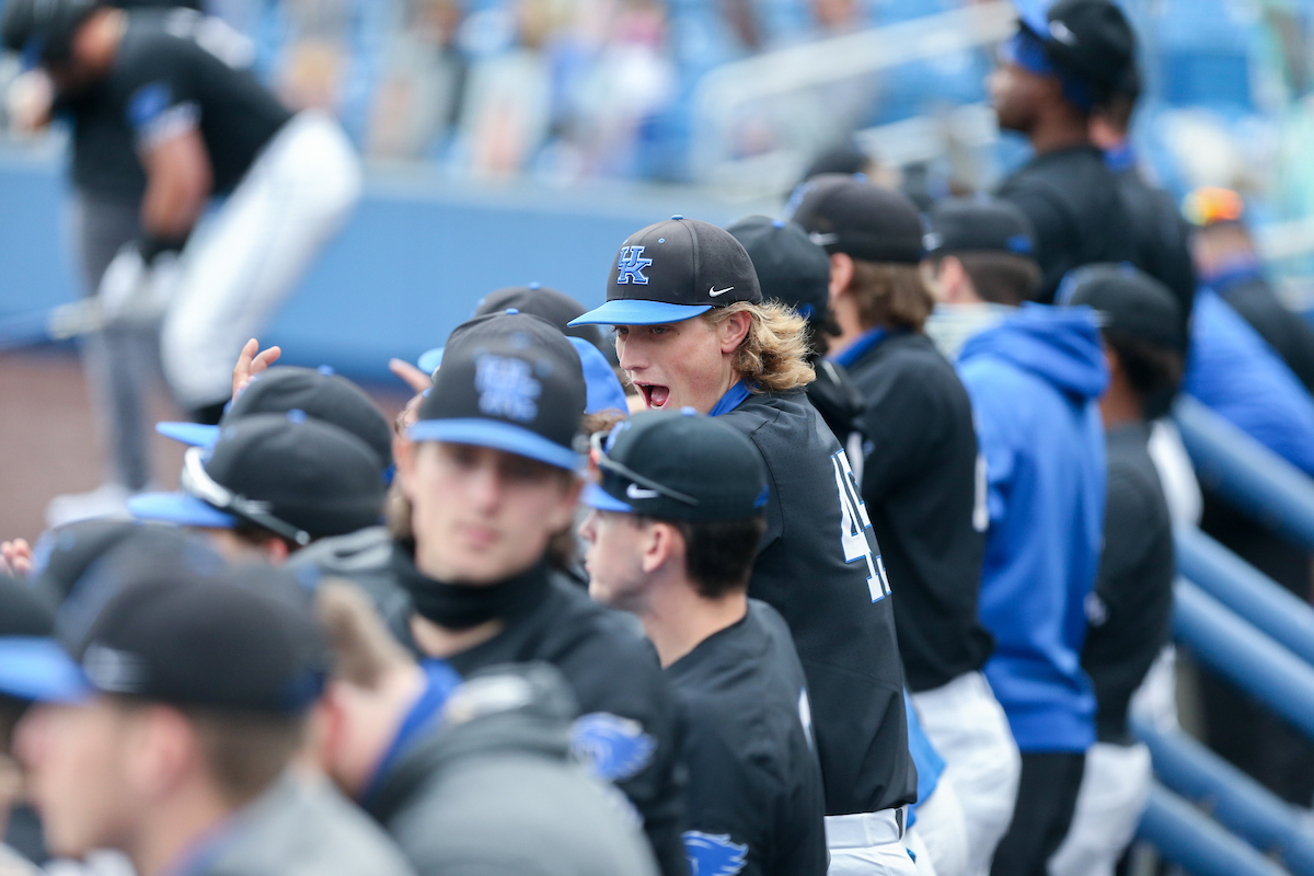 Holt Jones. 

Kentucky loses to Alabama 10 - 1.

Photo by Sarah Caputi | UK Athletics