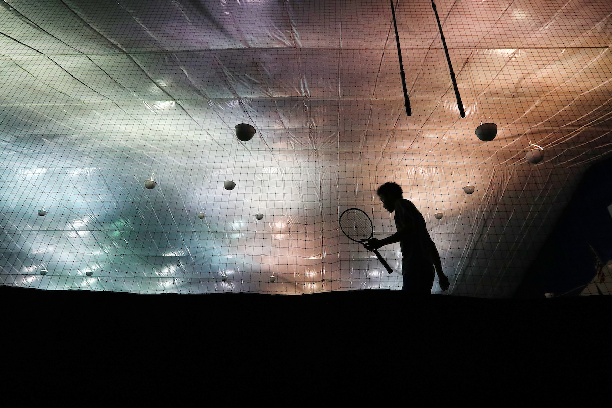 Ryo Matsumura.

University of Kentucky men's tennis hosts Duke.

Photo by Quinn Foster | UK Athletics