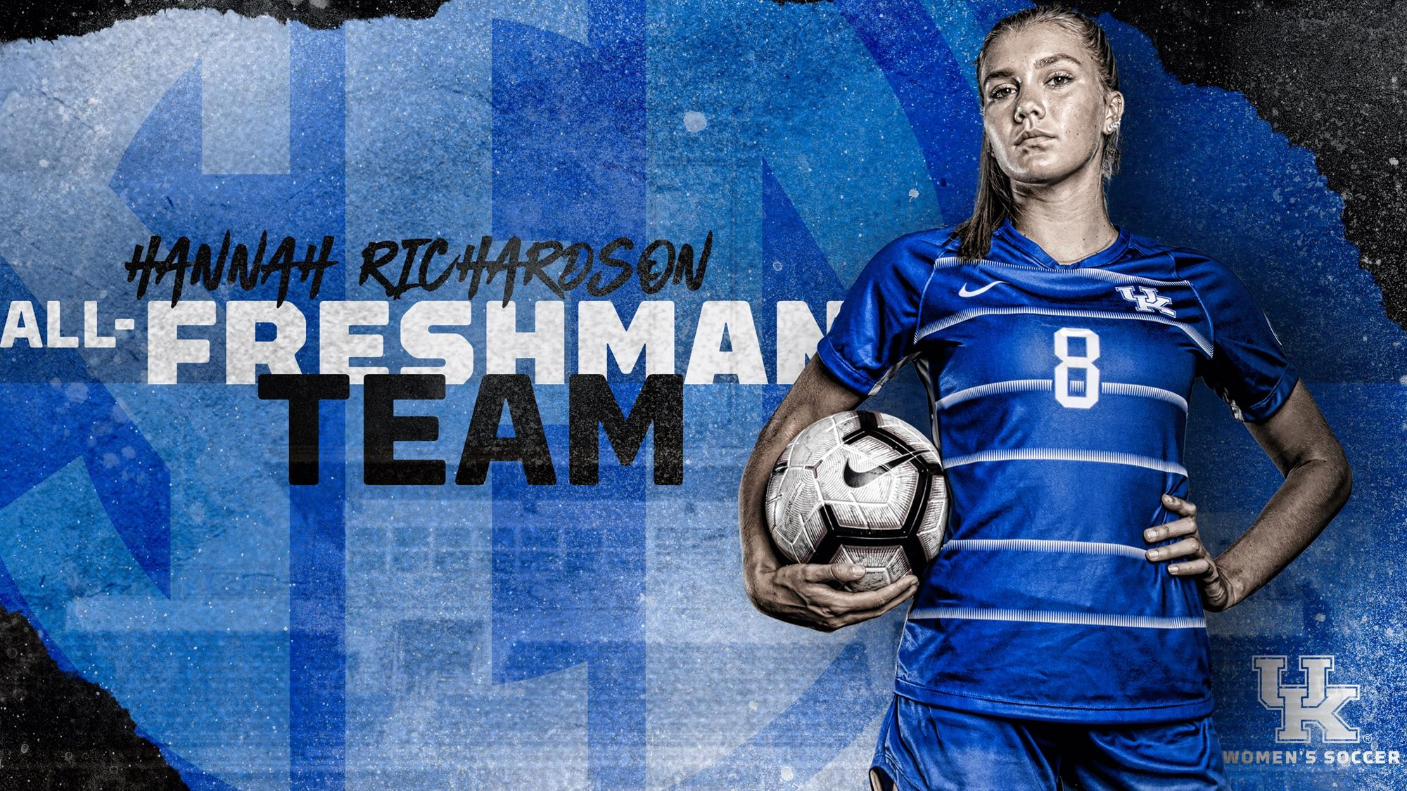 Hannah Richardson Named to 2019 SEC All-Freshman Team