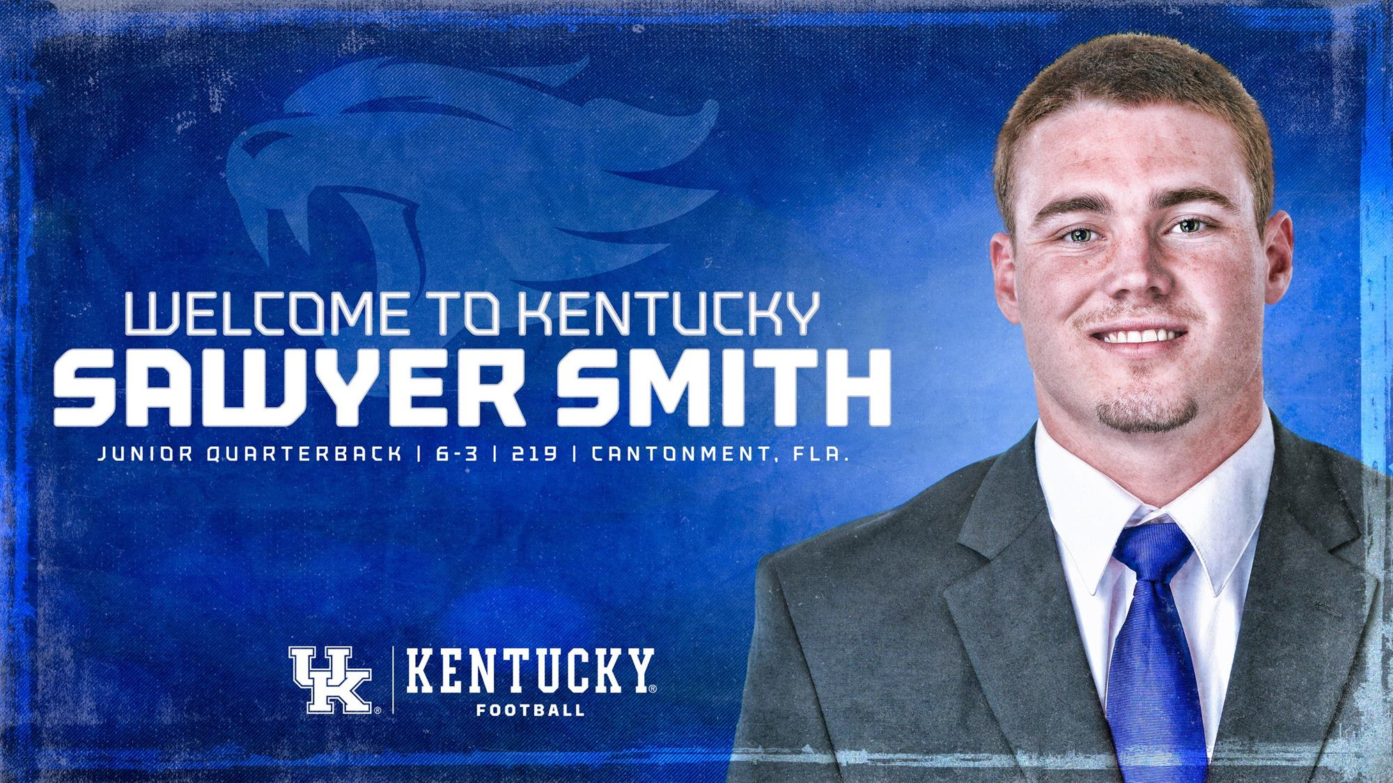 Quarterback Sawyer Smith Transfers to Kentucky