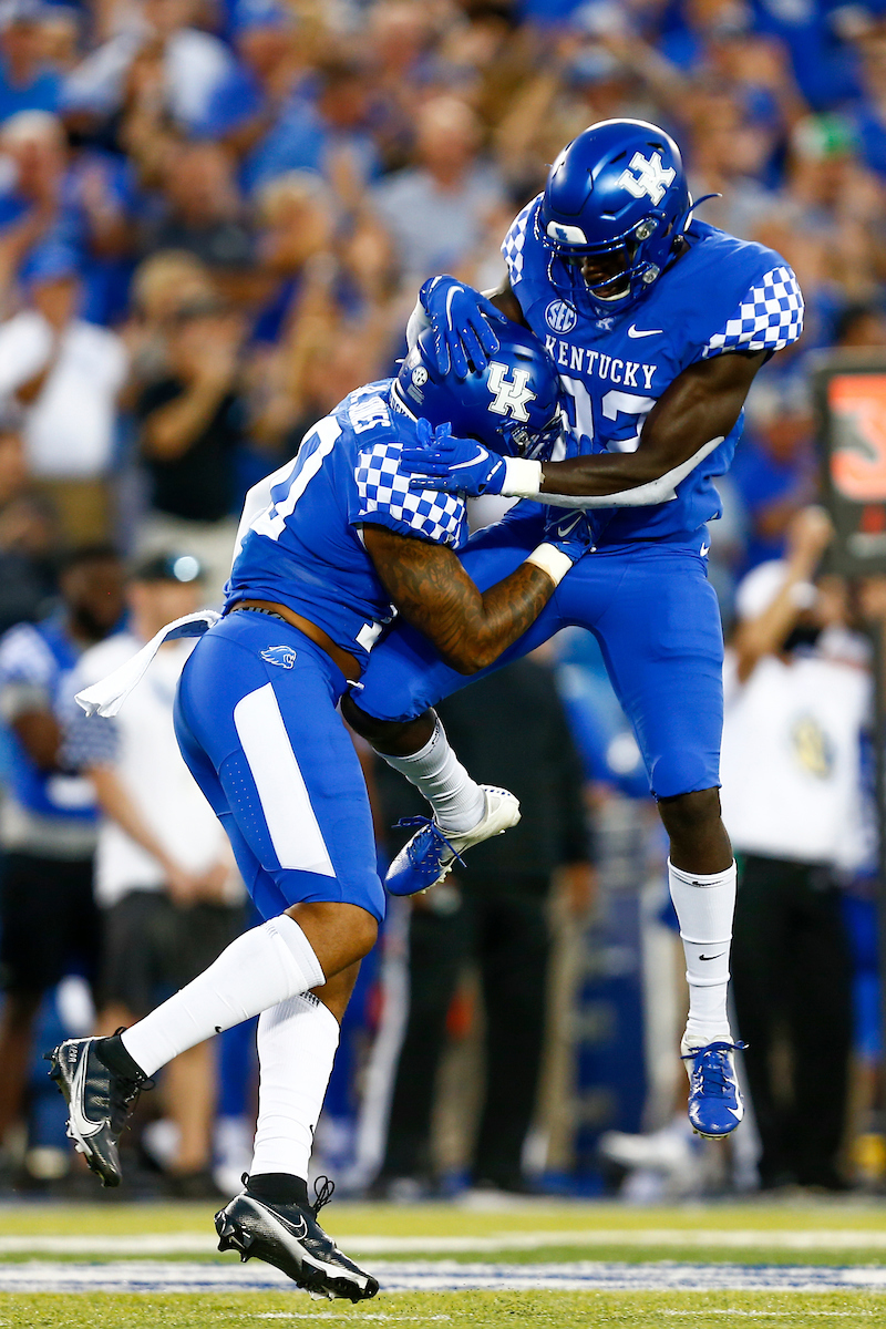 Kentucky beat Mizzou 35-28. 

Photo By Barry Westerman | UK Athletics