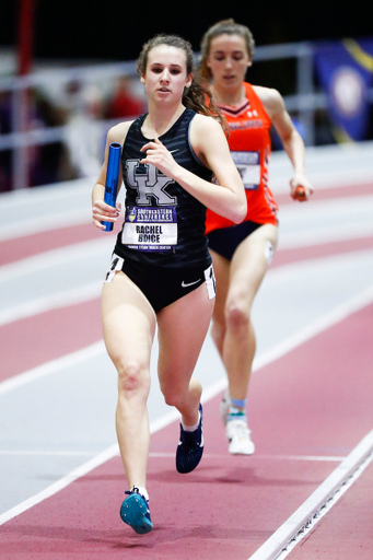 Rachel Boice.

Day one of the 2019 SEC Indoor Track and Field Championships.

Photo by Chet White | UK Athletics