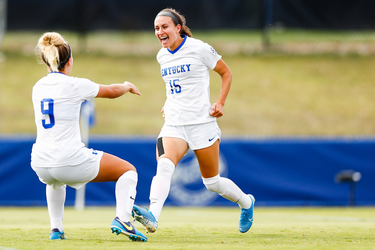 Gina Crosetti.

UK beat Miami (OH) 3-0 on Senior Day.

Photo by Chet White | UK Athletics