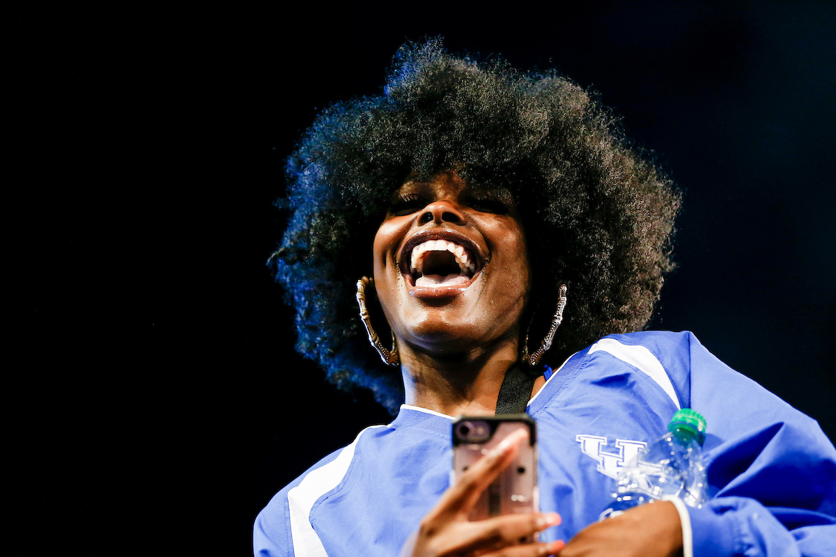 Fans.

UK beat EMU 38-17.

Photo by Chet White | UK Athletics