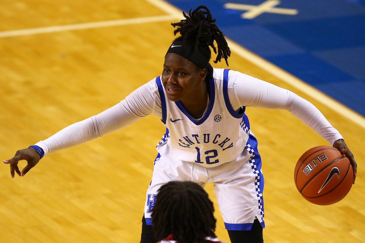 Amanda Paschal.

Kentucky beat Alabama 66-62.

Photo by Grace Bradley | UK Athletics