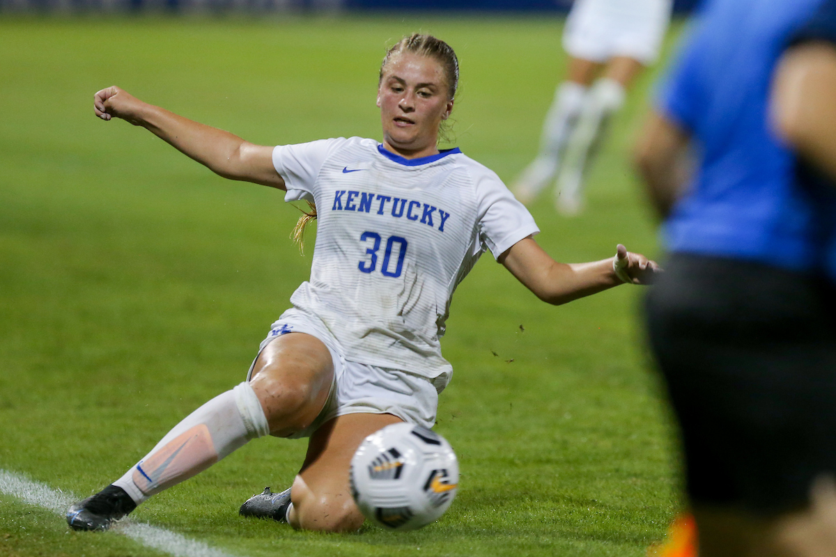 Jordyn Rhodes.

Kentucky loses to Texas A&M 3 - 0.

Photo by Sarah Caputi | UK Athletics