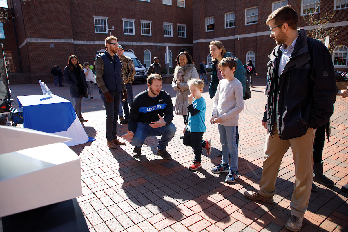 Luke Fortner. Engineers Day 2020.

Photo by Elliott Hess | UK Athletics