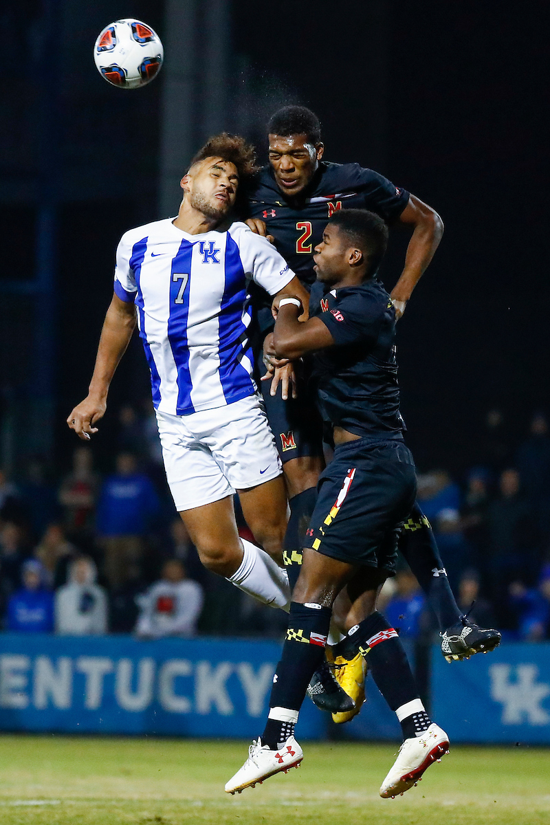 JJ Williams.

Kentucky falls to Maryland 1-0 at The Bell.

Photo by Chet White | UK Athletics