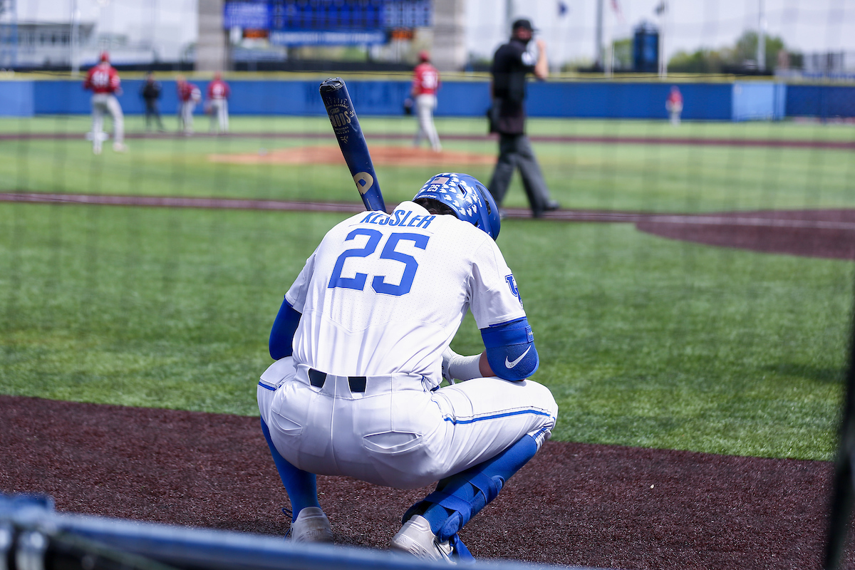 Coltyn Kessler.

Kentucky beats Alabama 11 - 0.

Photo by Sarah Caputi | UK Athletics