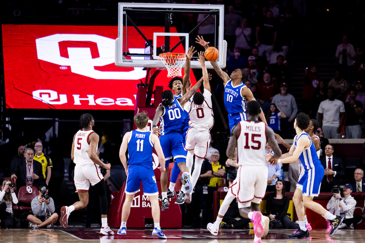 Kentucky-Oklahoma Men's Basketball Photo Gallery