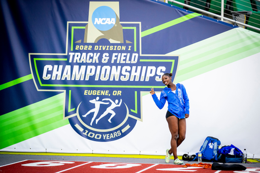 Megan Moss.

Shake out.

NCAA Track and Field Outdoor Championships.

Photo by Chet White | UK Athletics