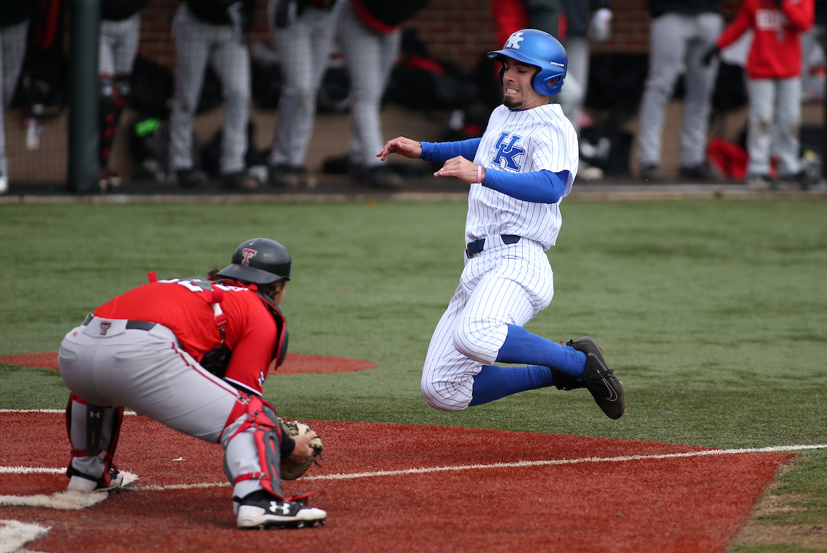 Luke Heyer

The University of Kentucky baseball team beat Texas Tech 11-6 on Saturday, March 10, 2018, in Lexington?s Cliff Hagan Stadium.

Barry Westerman | UK Athletics