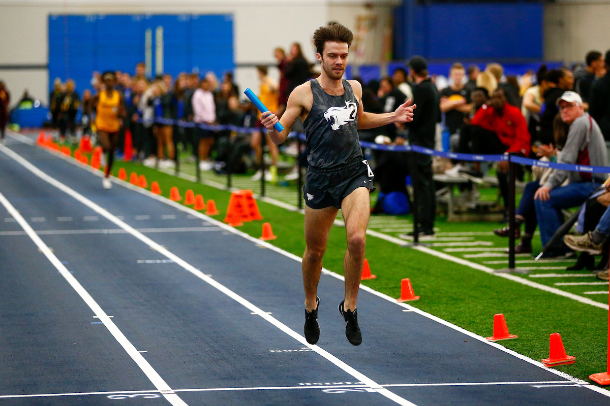 Szalay, LaClair, Thomas. 

Day one of the Rod McCravy Memorial. 

Photo By Barry Westerman | UK Athletics