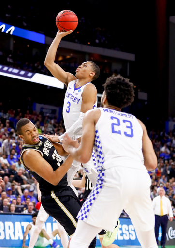 Keldon Johnson.

Kentucky beat Wofford 62-56.


Photo by Chet White | UK Athletics