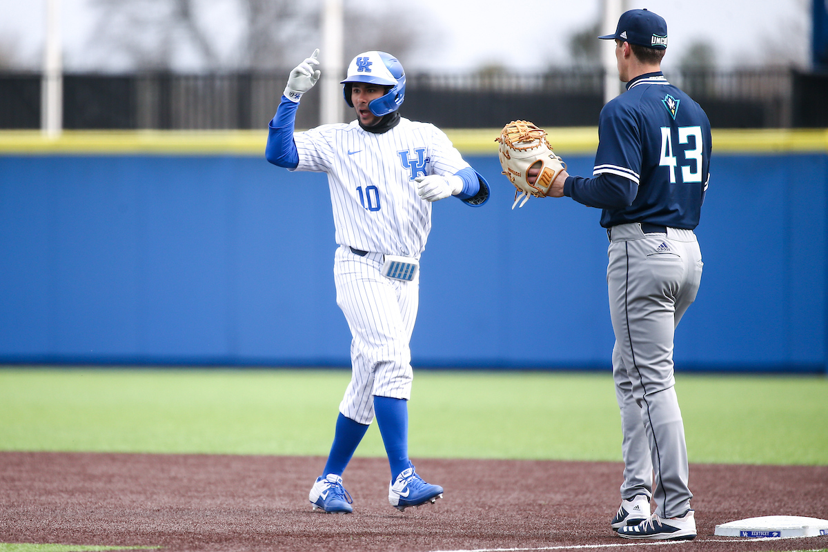 Matt Golda. 

Kentucky falls to UNCW 8-0.

Photo by Eddie Justice | UK Athletics