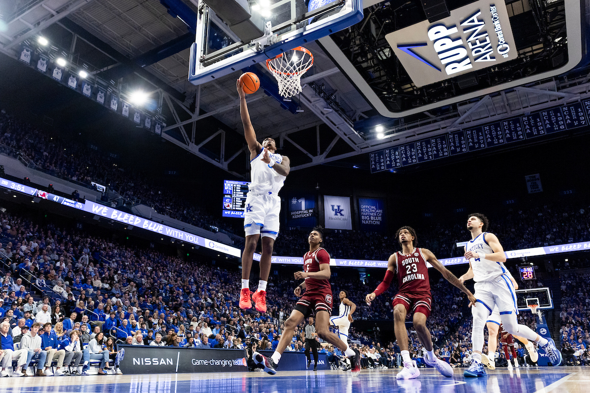 Kentucky-South Carolina Men's Basketball Photo Gallery