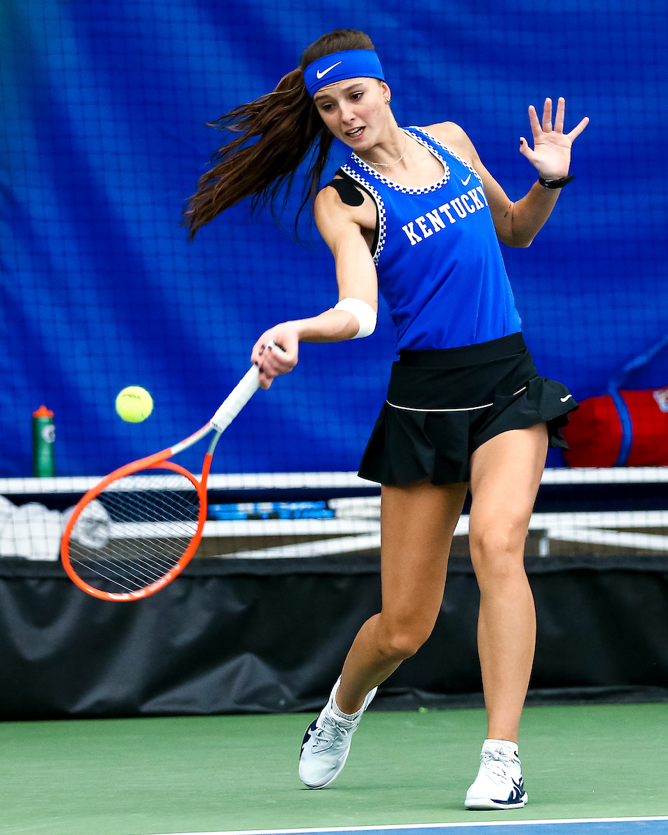 Lidia Gonzalez.

Kentucky falls to Florida 4-2.

Photo by Eddie Justice | UK Athletics