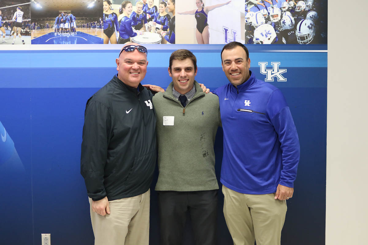 Troy Squires.

Frank G. Hamm Society of Character 2018.

Photo by Quinn Foster I UK Athletics