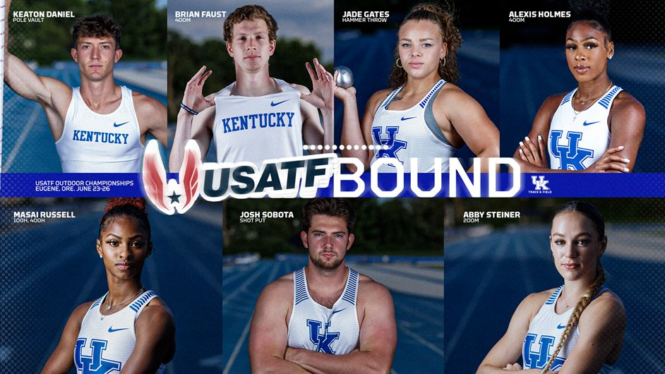 UKTF Sends Seven Wildcats, Nine Alumni and Volunteer Coach to Compete at USATF Championships