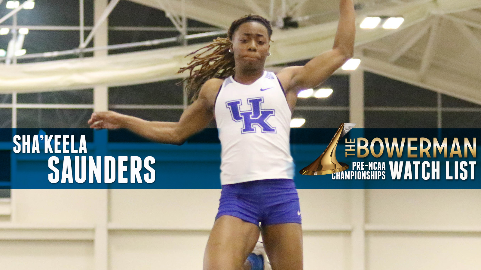 Sha’Keela Saunders on March Bowerman Watch List