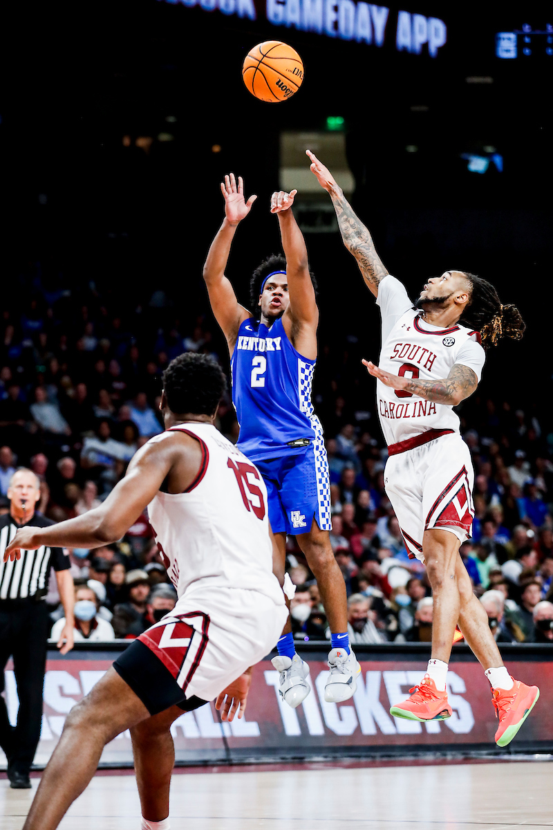 Sahvir Wheeler.

Kentucky beat South Carolina 86-76.

Photos by Chet White | UK Athletics