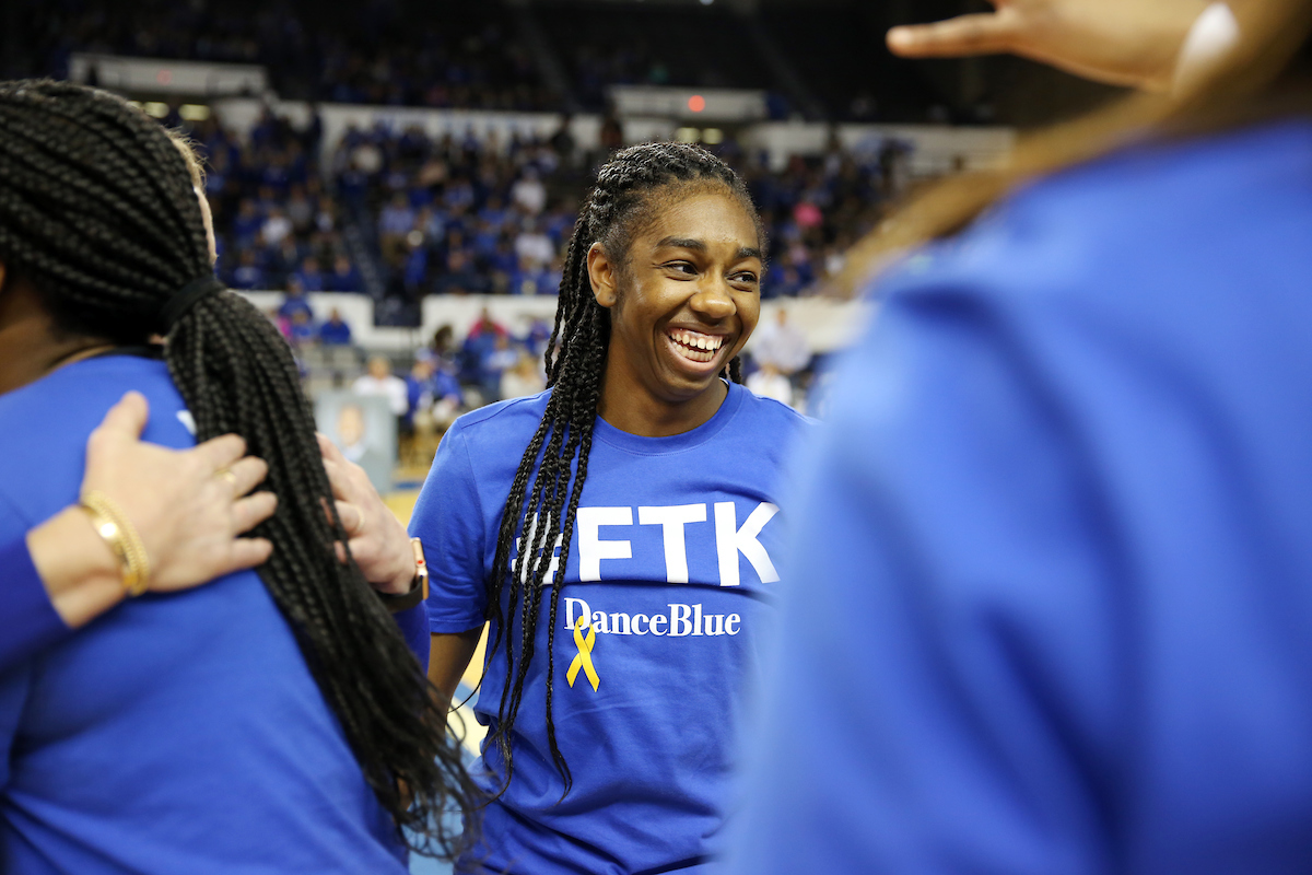 Taylor Murray

The UK Women's Basketball team beat LSU on Senior Day on Sunday, February 24, 2019.

Photo by Britney Howard | UK Athletics