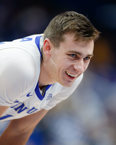 Brennan Canada.

Kentucky beat Albany 86-61.

Photo by Elliott Hess | UK Athletics