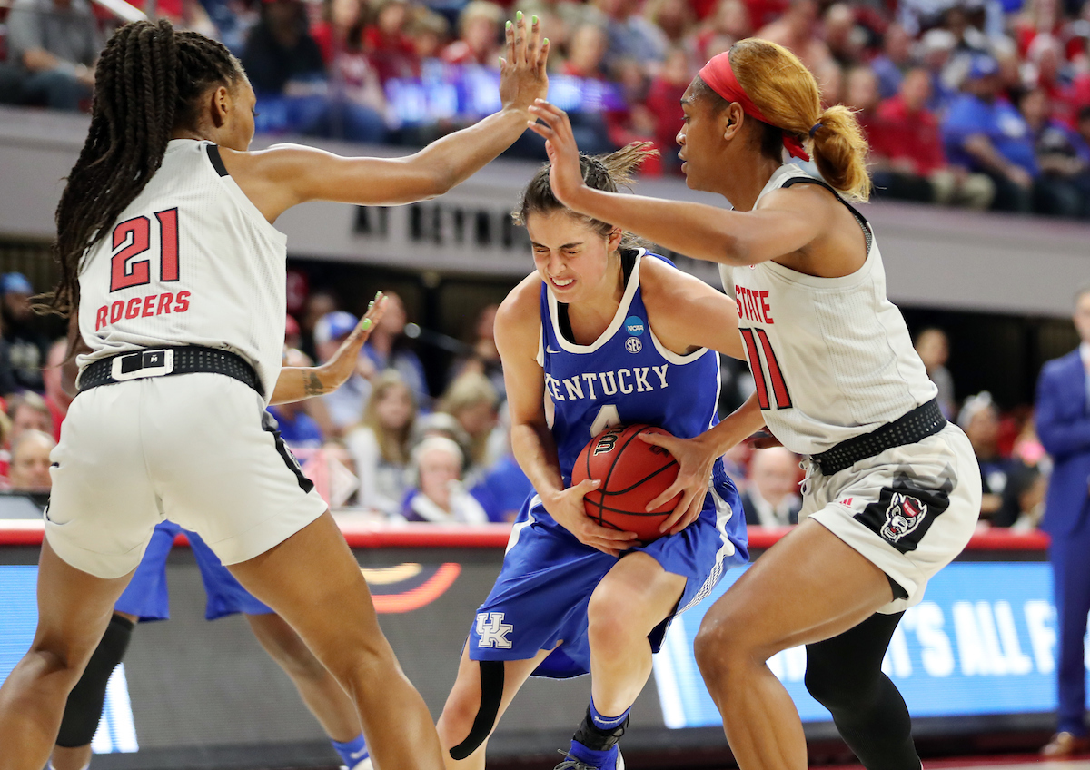 Maci Morris

Women's Basketball falls to NC State on Monday, March 25, 2019. 

Photo by Britney Howard | UK Athletics