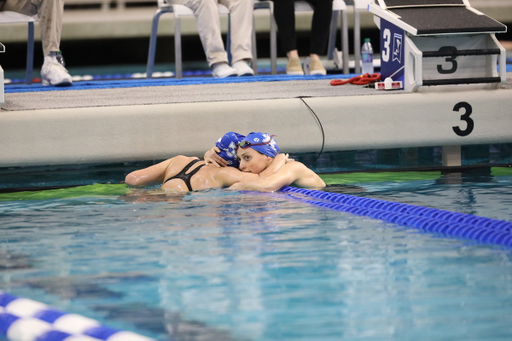 Ali Galyer & Asia Seidt.

UK Women's Swimming & Diving in action on day four of the 2019 NCAA Championships on Wednesday, March 23, 2019.

Photo by Noah J. Richter | UK Athletics