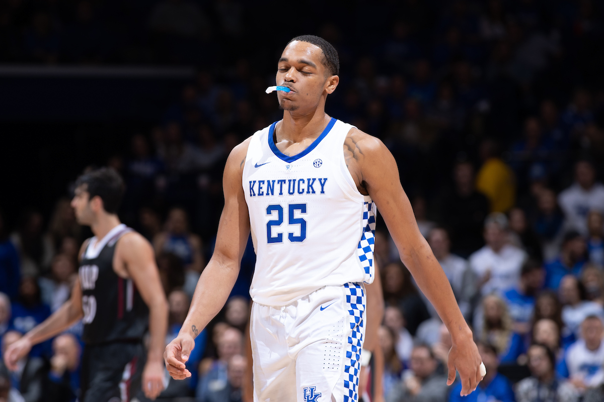 PJ Washington

Men's Basketball beats IUP 86-64.

Photo by Mark Mahan | UK Athletics
