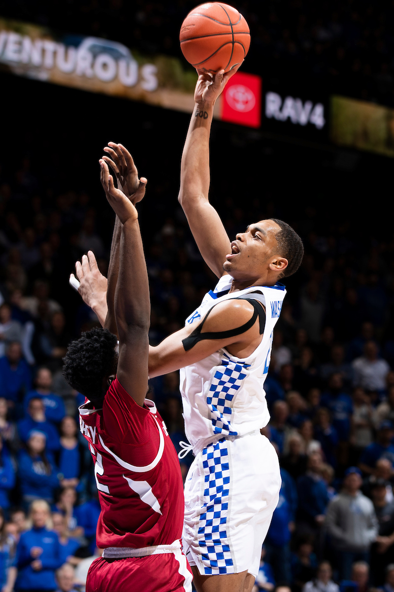 PJ Washington.

Kentucky beat Arkansas 70-66.

Photo by Chet White | UK Athletics