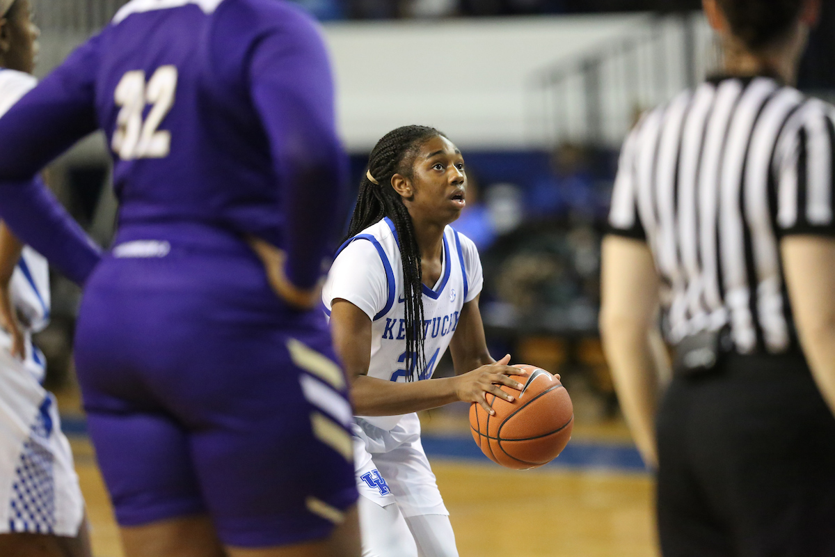 Taylor Murray

Women's Basketball defeats WCU on Tuesday, December 18, 2018. 

Photo by Noah J. Richter | UK Athletics