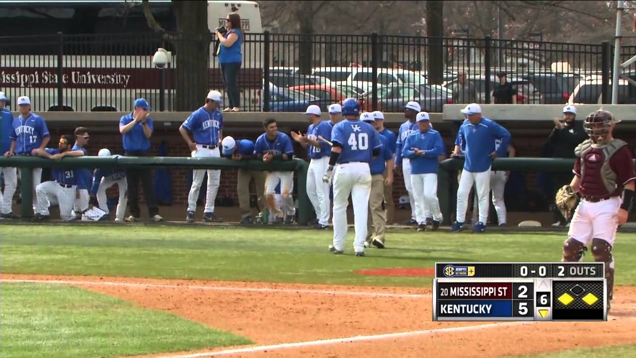 Baseball vs Miss St Game 2 Highlights 3-21-15