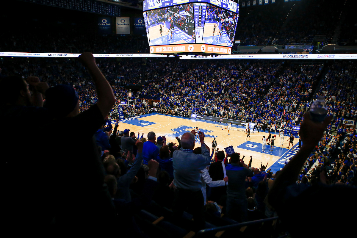 Rupp Arena.

UK beats Vandy 71-62.

Photo by Hannah Phillips | UK Athletics