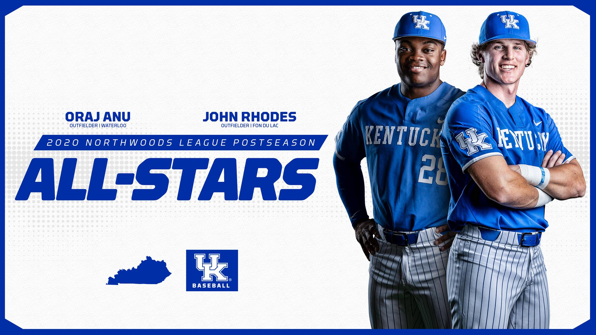 Anu, Rhodes Named Northwoods League Postseason All-Stars