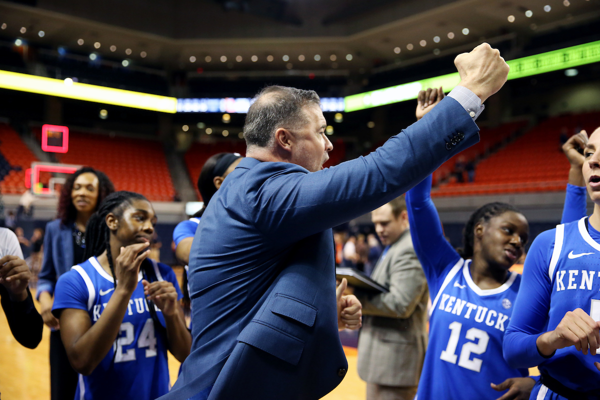 The UK Women's Basketball team beat Auburn.
Photo by Britney Howard | UK Athletics