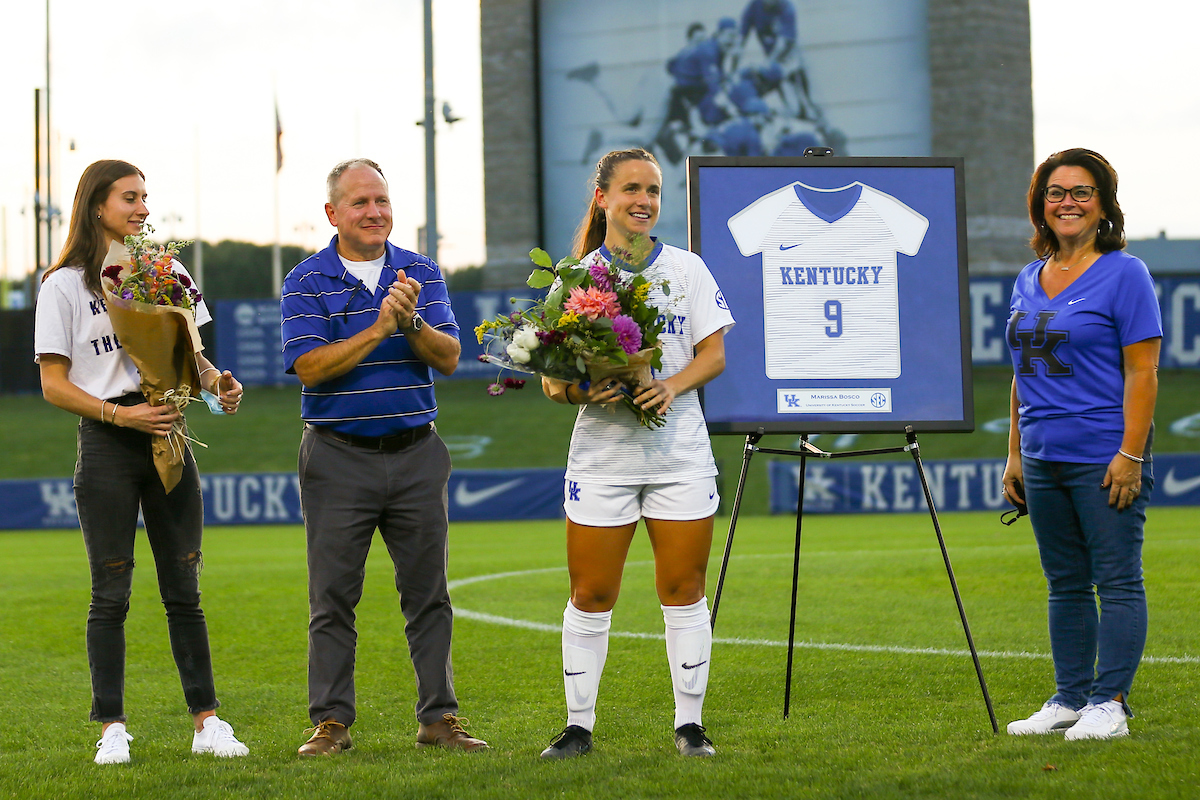 Marissa Bosco.

Women’s Soccer Senior Night.

Photo by Grace Bradley | UK Athletics