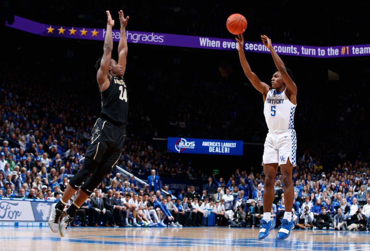 IMMANUEL QUICKLEY.

The University of Kentucky men's basketball team beats Vandy, 56-47. 


Photo by Elliott Hess | UK Athletics