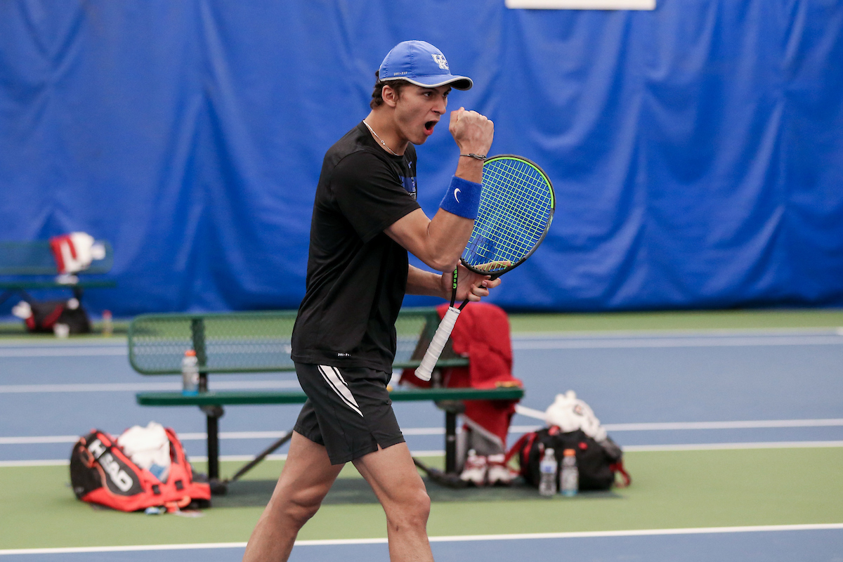 Alexandre Leblanc.

Kentucky beats Arkansas 7 - 0.

Photo by Sarah Caputi | UK Athletics