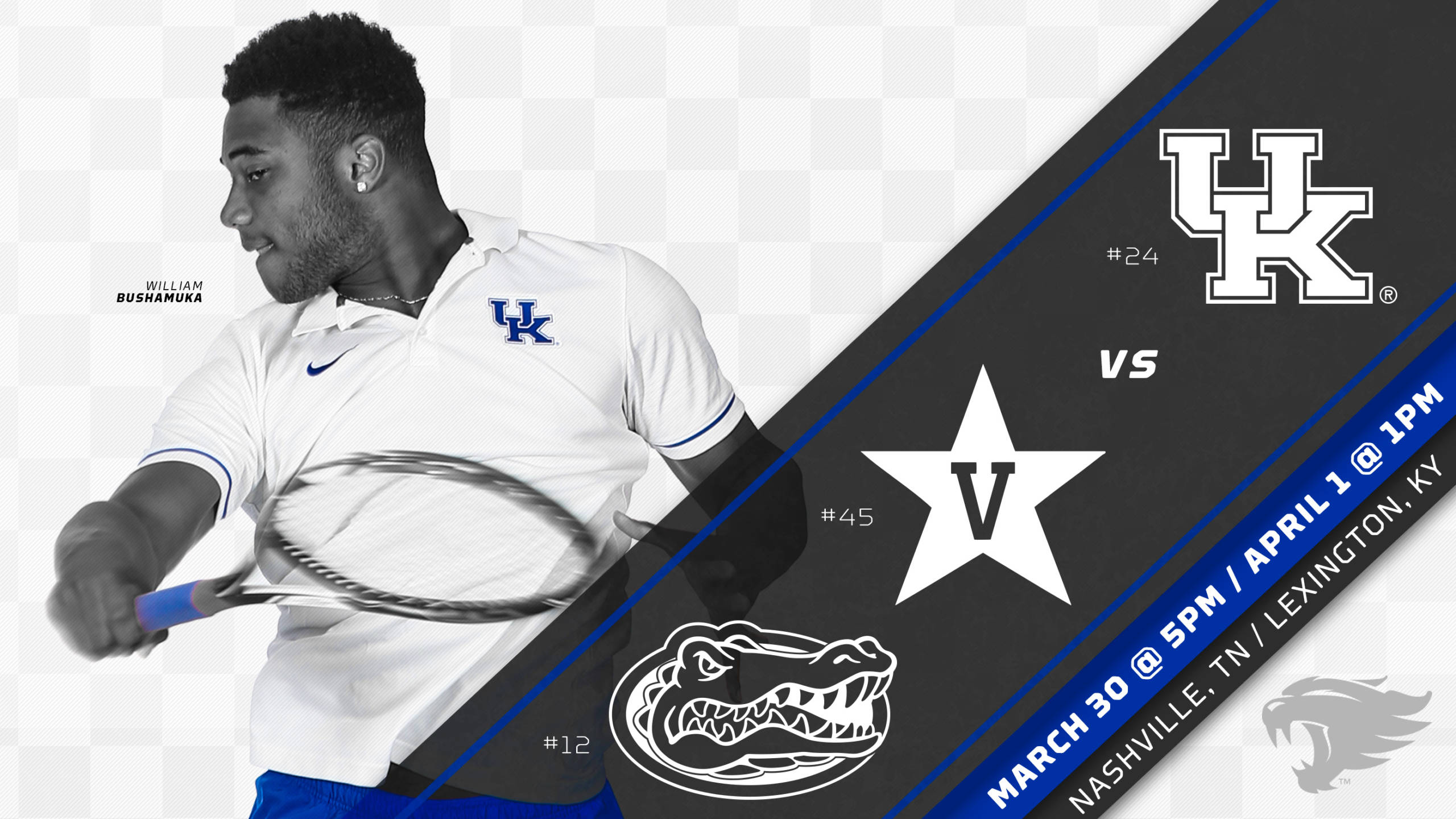 No. 24 Kentucky Heads to No. 45 Vanderbilt, Hosts No. 12 Florida