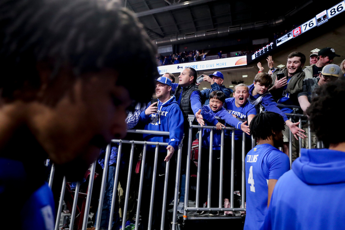 Fans.

Kentucky beat South Carolina 86-76.

Photos by Chet White | UK Athletics