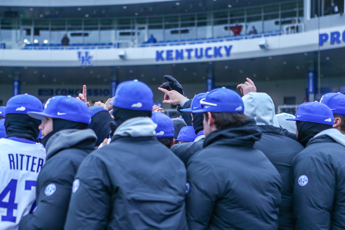 Team.

Kentucky defeats Western Michigan 14-3.

Photo by Sarah Caputi | UK Athletics